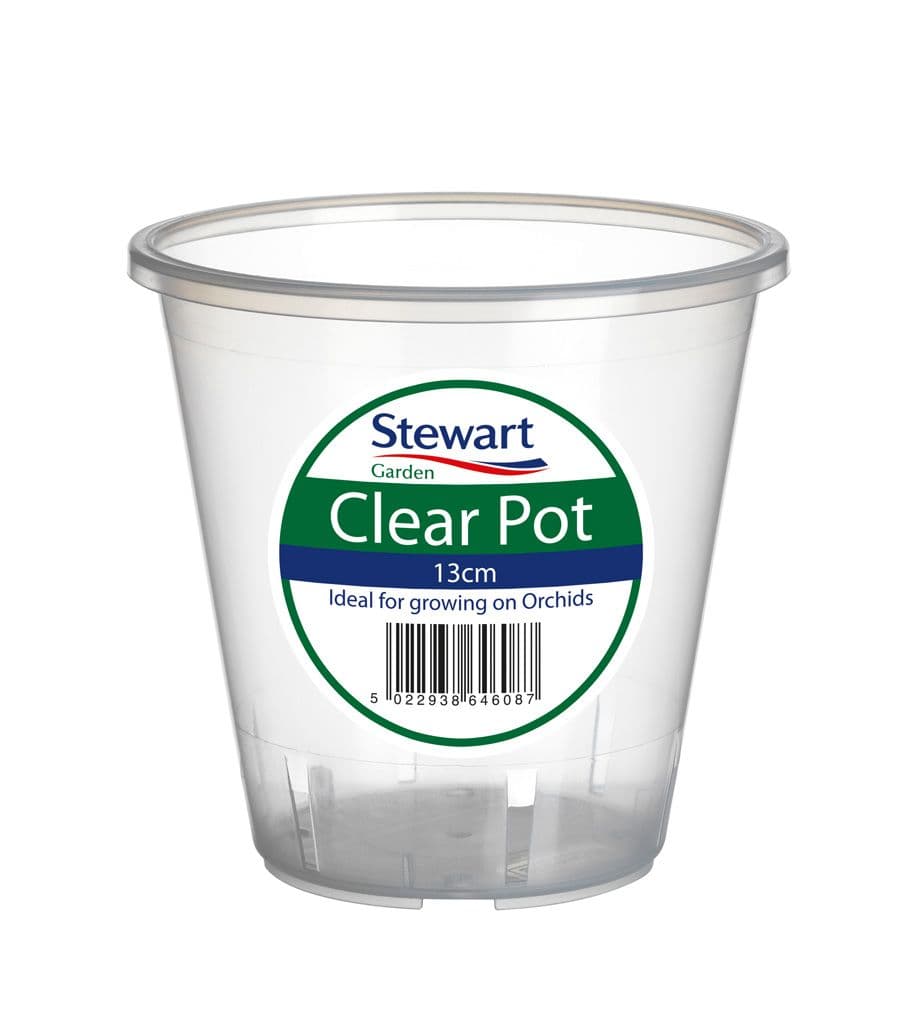 Stewart Clear Pot - 13cm