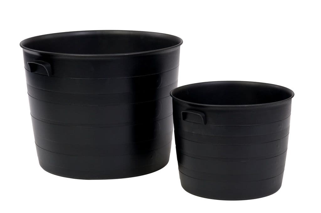 Strata Blacksmith Patio Planter - 50cm Black