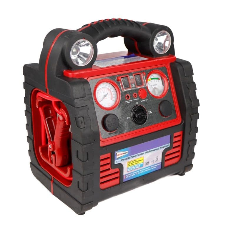 Streetwize 6 in 1 Power Pack With Lights - 12v