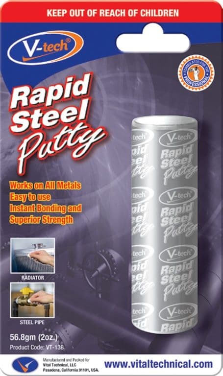 Streetwize Rapid Steel Epoxy Adhesive - 56.8gm