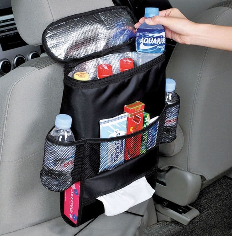 Streetwize Seat Organiser With Cool Bag - 130mm (L) x 335mm (H) x 55mm (D)