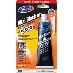 Streetwize V-Tech Gasket Makers - 85g - Vital Black RTV