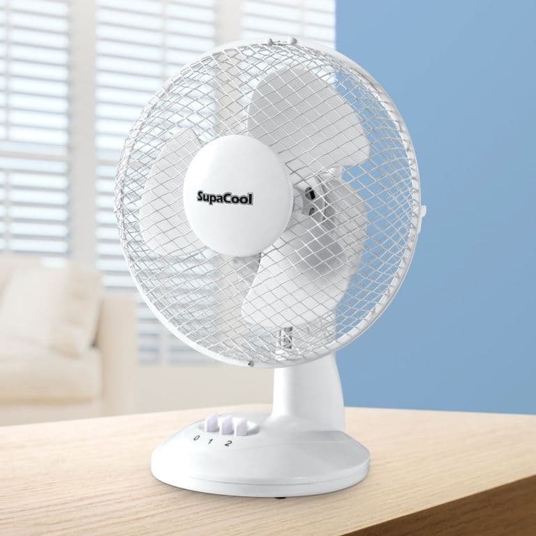 SupaCool Oscillating Desk Fan - 9"