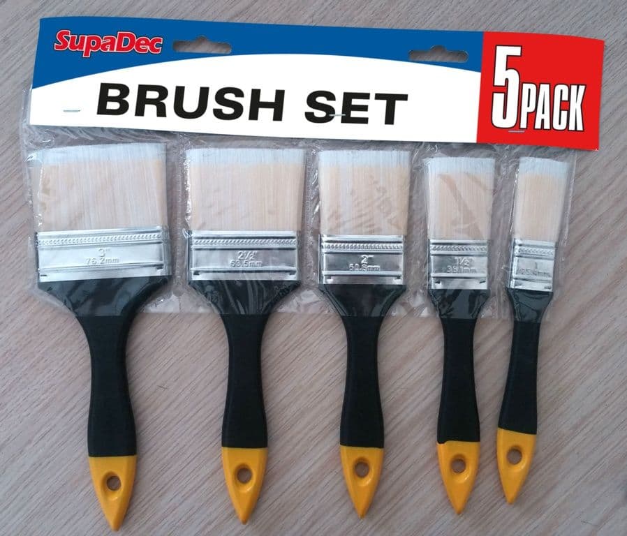 SupaDec Brush Set - 5 Piece