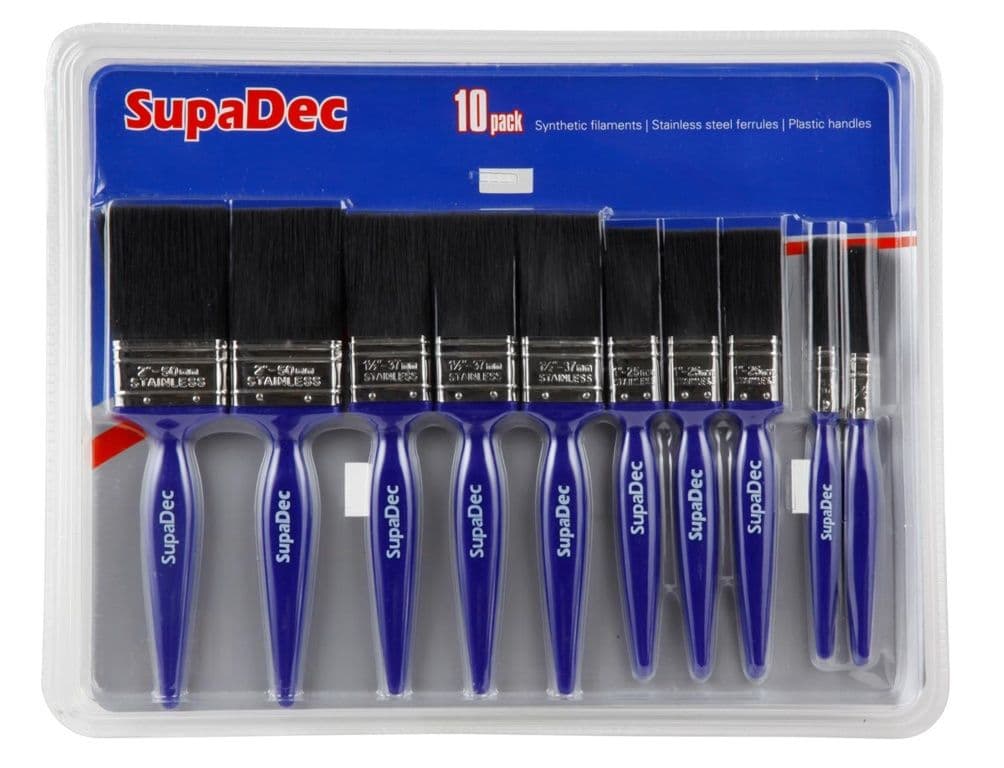 SupaDec Dec No Loss Brush - 10 Pack