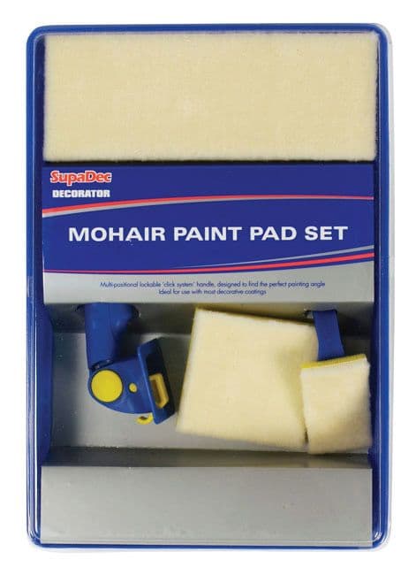 SupaDec Decorator Mohair Paint Pad Refill - 5 Piece