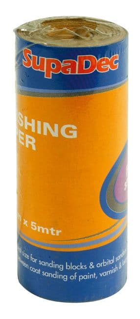 SupaDec Finishing Paper - 5 Metre, 320 Grit