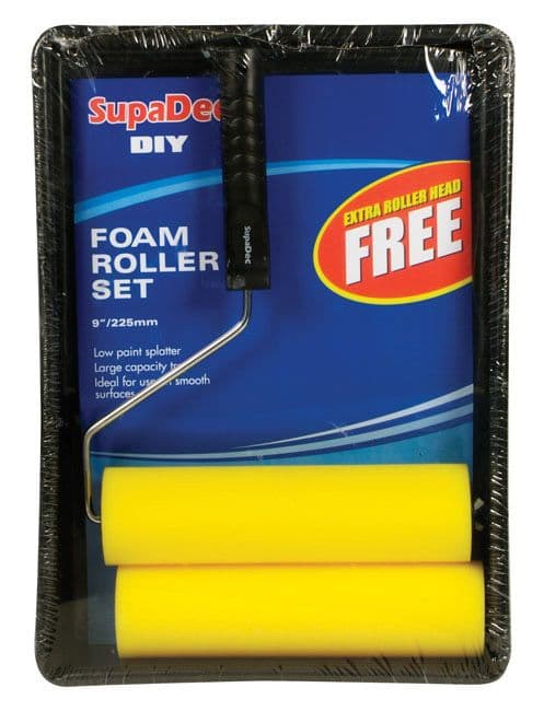 SupaDec Foam Roller & Tray Set - 9" / 255mm