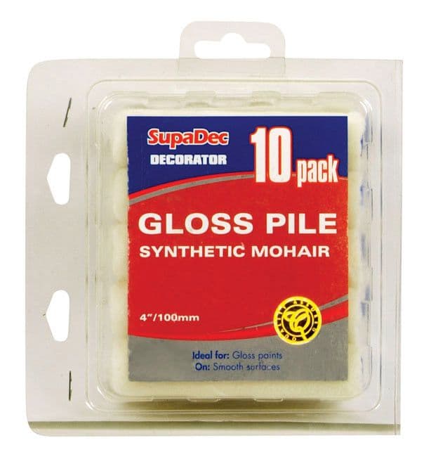 SupaDec Gloss Mini Roller - Pack of 10