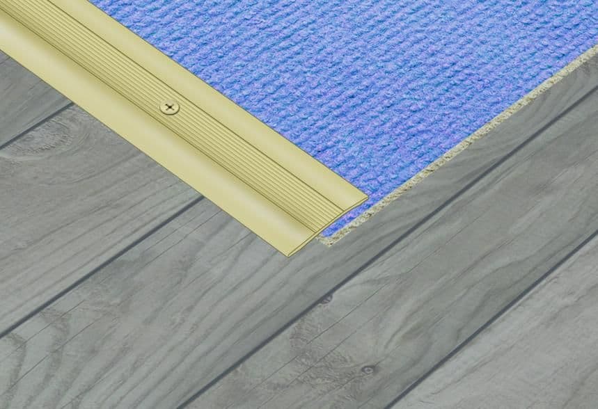 SupaDec Gold Effect Contract Coverstrip - 37x900mm