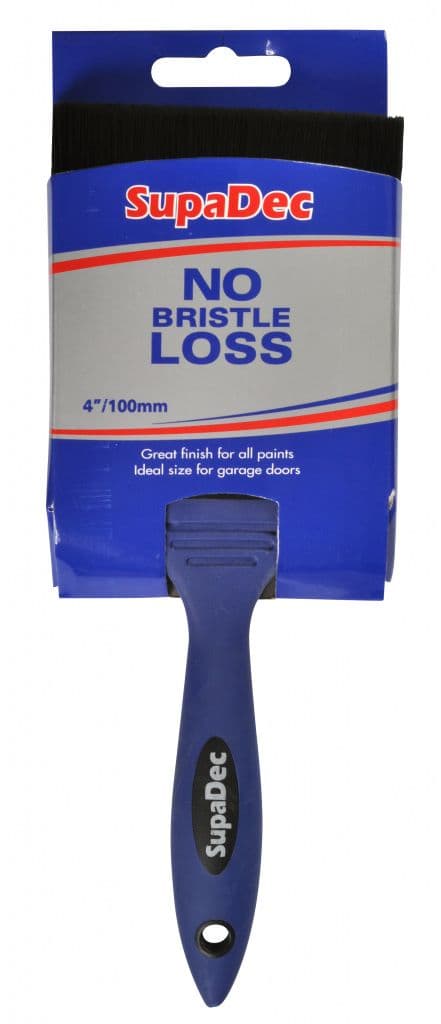 SupaDec No Bristle Loss Brush - 4" / 100mm