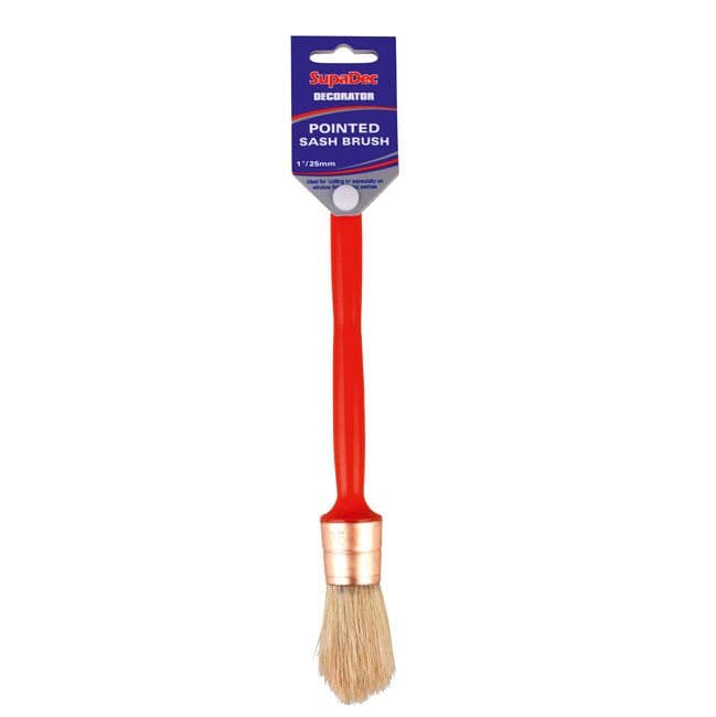SupaDec Pointed Sash Brush - 25mm