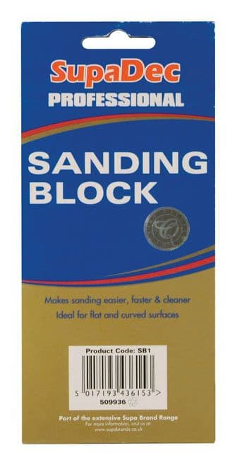 SupaDec Professional Sanding Block