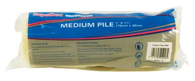 SupaDec Roller Refill - 7"/175mm