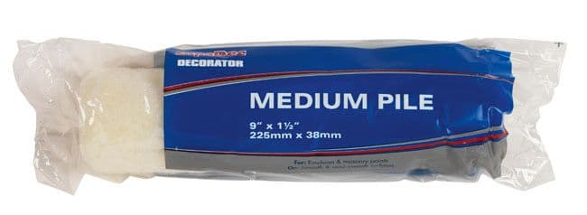SupaDec Roller Refill - 9" x 1.5" / 225mm x 38mm