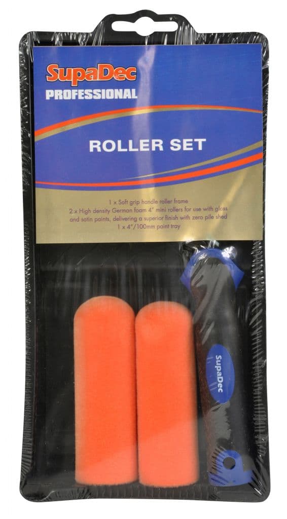 SupaDec Roller Set - 4 Piece