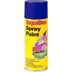 SupaDec Spray Paint - 400ml Royal Blue