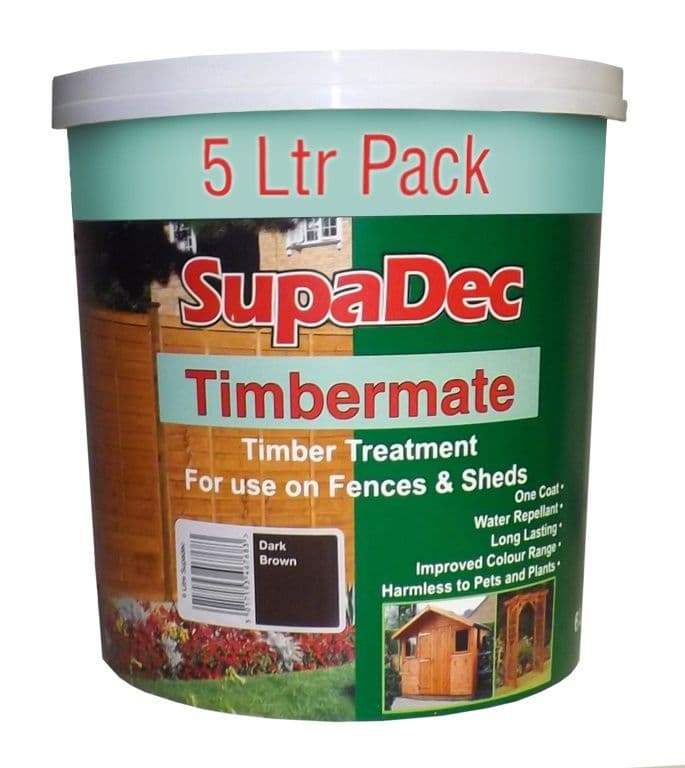 SupaDec Timbermate 5L - Dark Brown