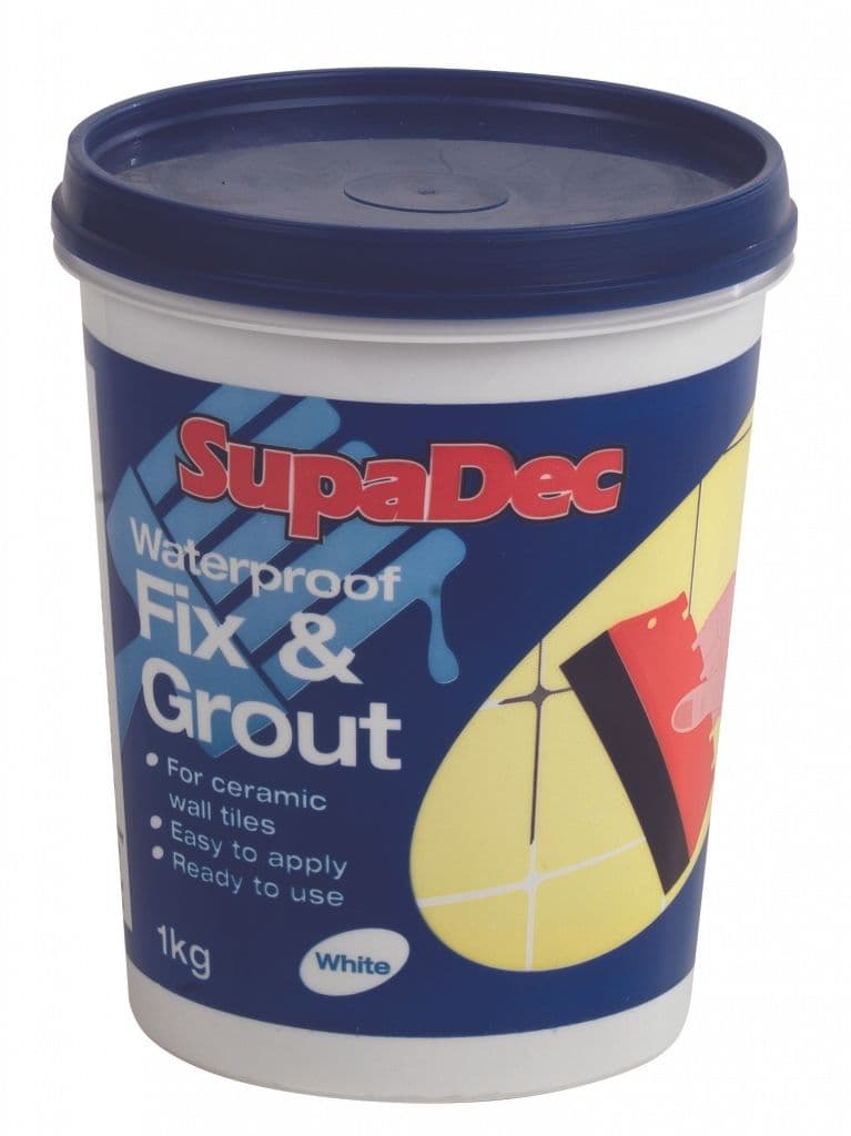 SupaDec Waterproof Fix & Grout - 1kg