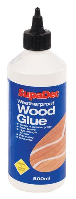 SupaDec Weatherproof Wood Glue - 500ml