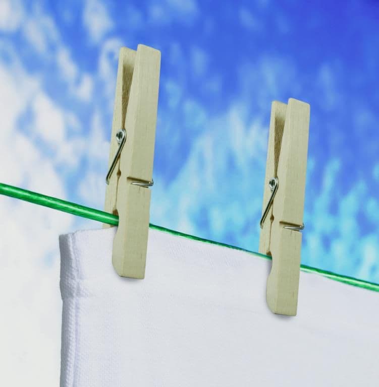 SupaHome Deluxe Wooden Clothes Peg - Pack of 36