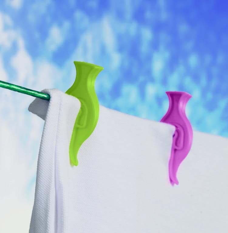 SupaHome Plastic Clothes Pegs - 61mm Pack of 50