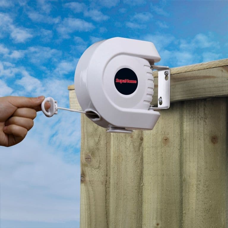 SupaHome Retractable Clothes Line - 15m