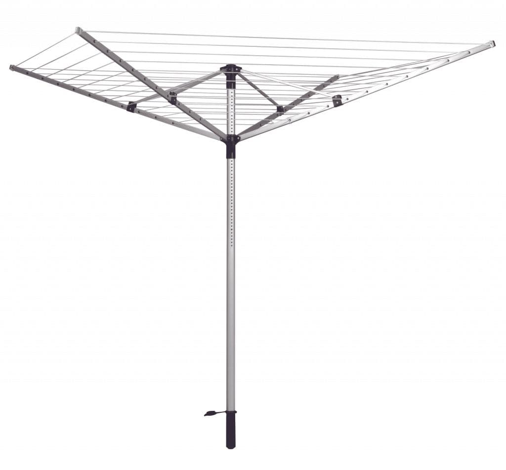 SupaHome Rotary Airer With Ground Spike & Cover - 165ft