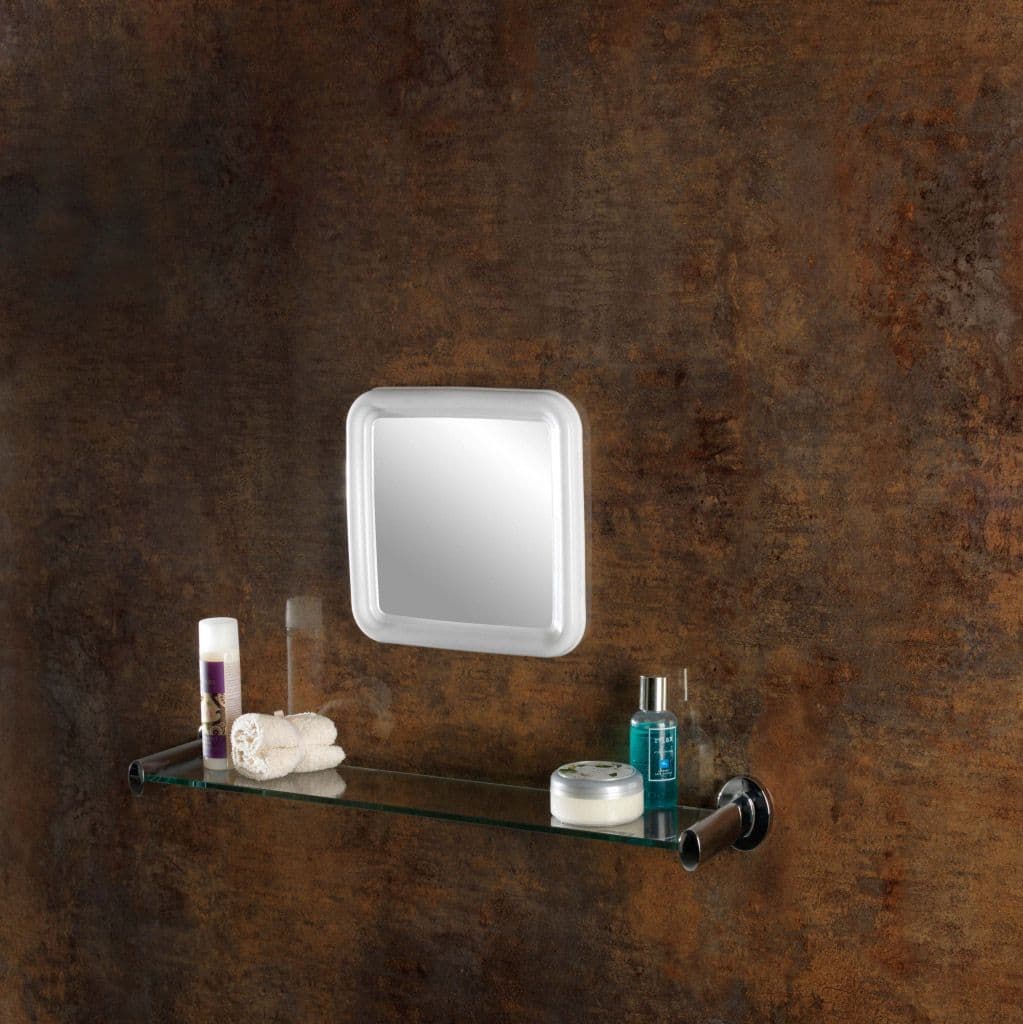 SupaHome Square Plastic Mirror - 21 x 21cm