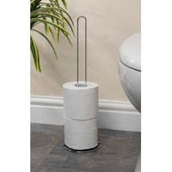 SupaHome Toilet Roll Holder - Chrome Plated
