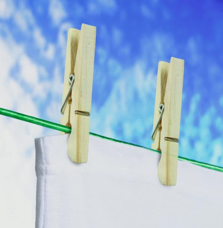 SupaHome Wooden Clothes Peg - Pack of 36