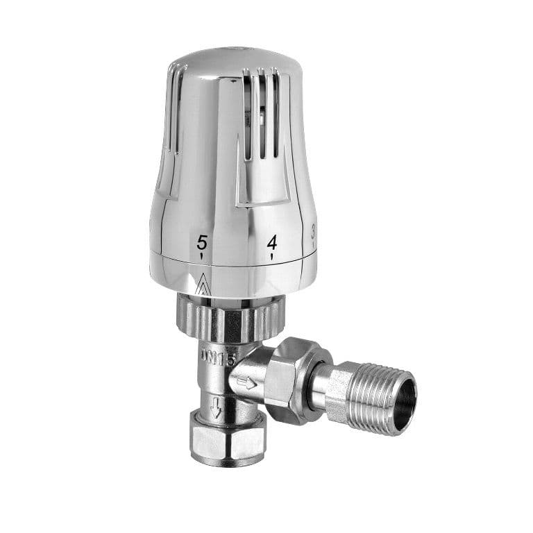 SupaPlumb Thermostatic Radiator Valve - Chrome