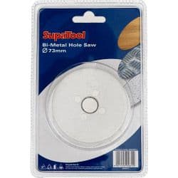 SupaTool Bi-Metal Hole Saw - 73mm