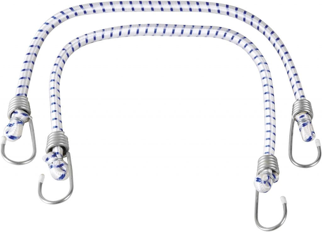 SupaTool Bungee Cord Set with Metal Hooks - 36" x 1/2" (900mm x 12mm)
