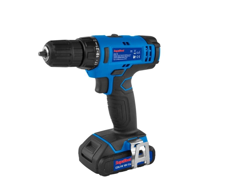 SupaTool Cordless Drill - 18v