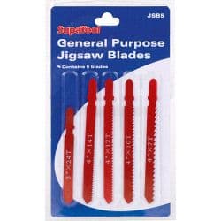 SupaTool General Purpose Jigsaw - 5 Piece