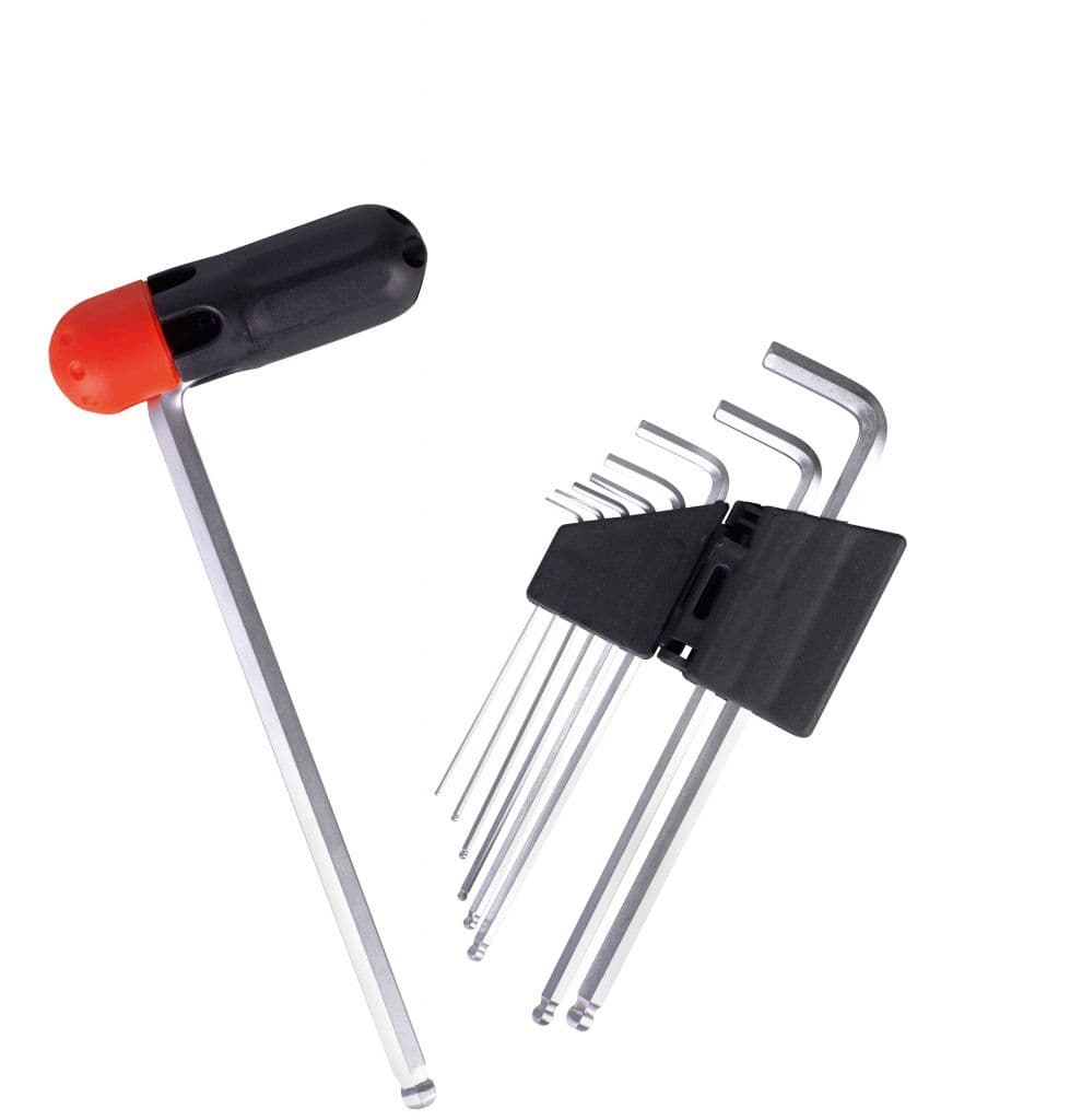 SupaTool Long Arm Ball End Hex Key Set - 10 piece