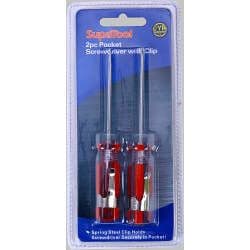 SupaTool Pocket Clip Screwdriver Set - 2 piece