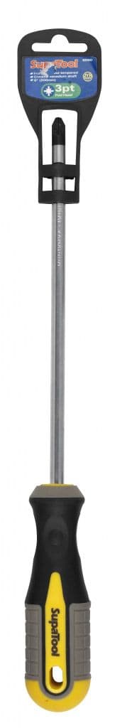 SupaTool Pozi Head Screwdriver - 200mm x 3pt