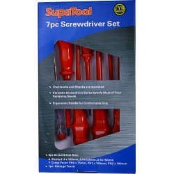 SupaTool Screwdriver Set - 7 Piece
