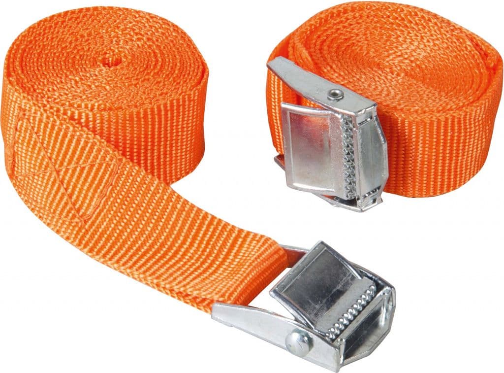 SupaTool Tie Down Strap Set - 8" x 1" Length: 2.5m Width: 25mm