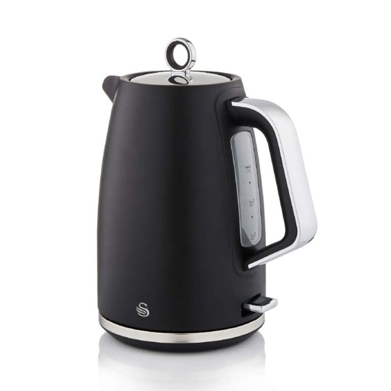 Swan Serenity Black Kettle - 1.7L