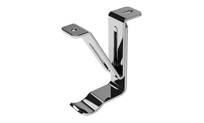 Swish Top Fix Bracket - Chrome