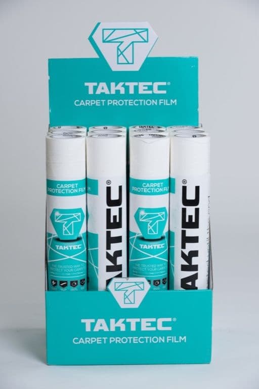 Taktec Self Adhesive Carpet Film - 600mm x 50m