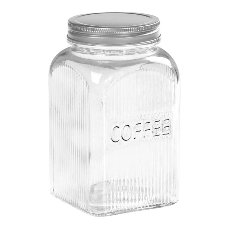 Tala Glass Jar With Screw Top Lid - Coffee 1250ml