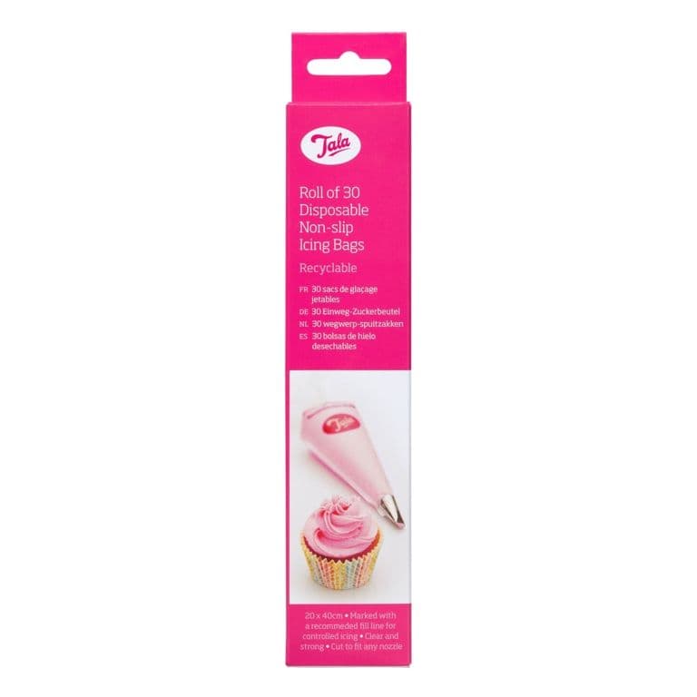 Tala Large Disposable Non Slip Icing Bags - 30 Roll