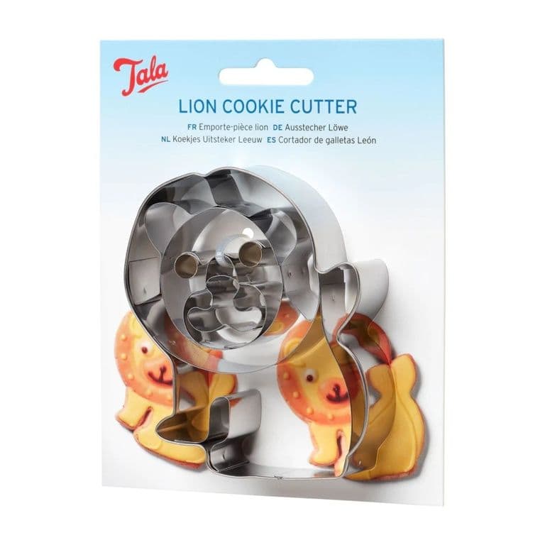 Tala Lion Cookie Cutter - Stainless Steel