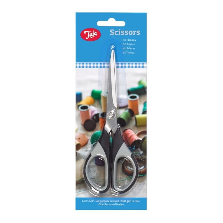 Tala Scissors With Soft Grip Handle - 14cm