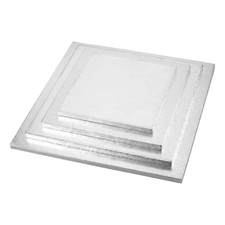 Tala Square Silver Cake Drum 12mm - 10inch
