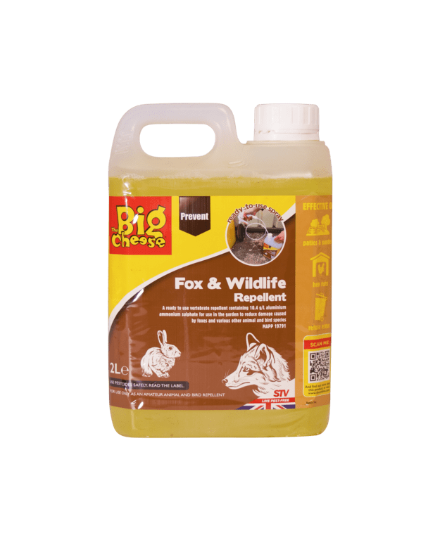 The Big Cheese Fox & Wildlife Repellent - 2L Ready to Use